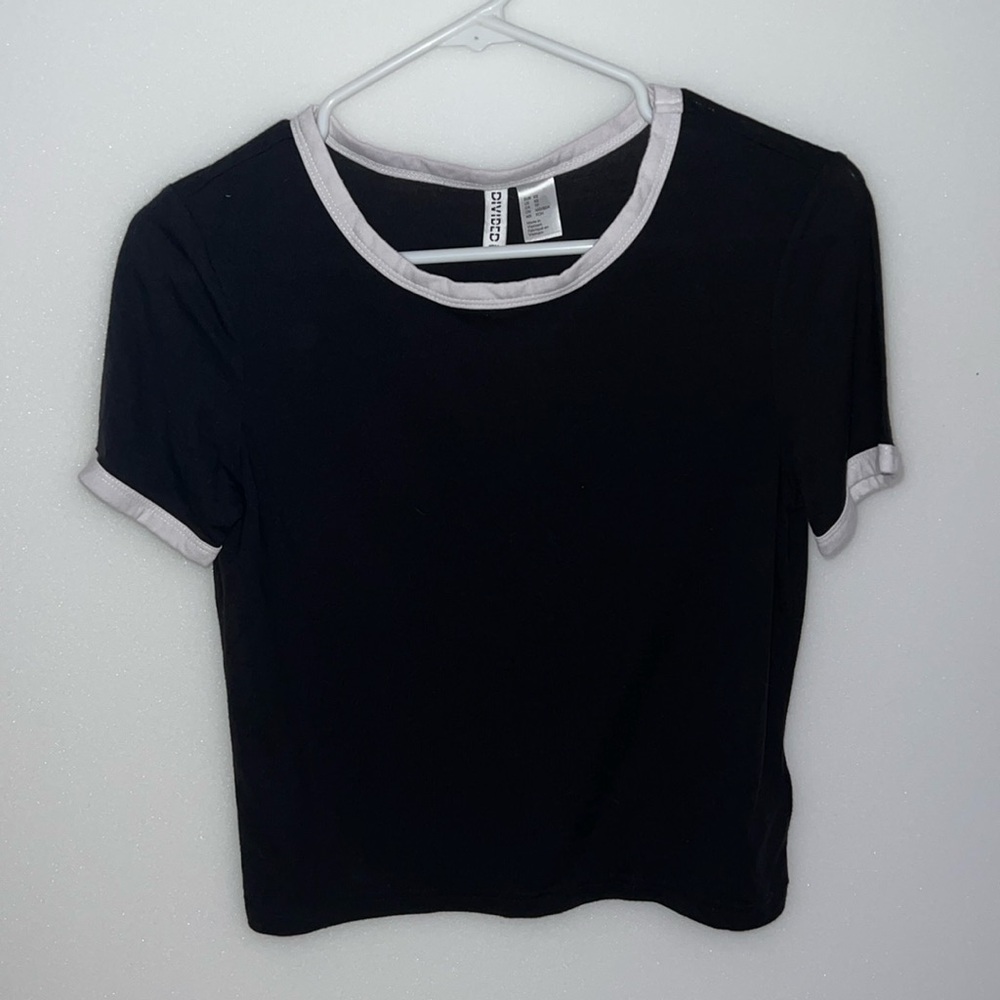 Black Top and White Detail